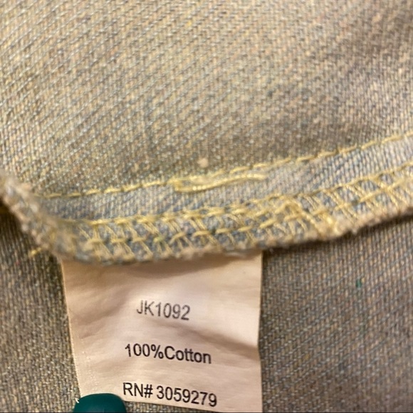 Thread & Supply distressed jean jacket - Picture 9 of 9